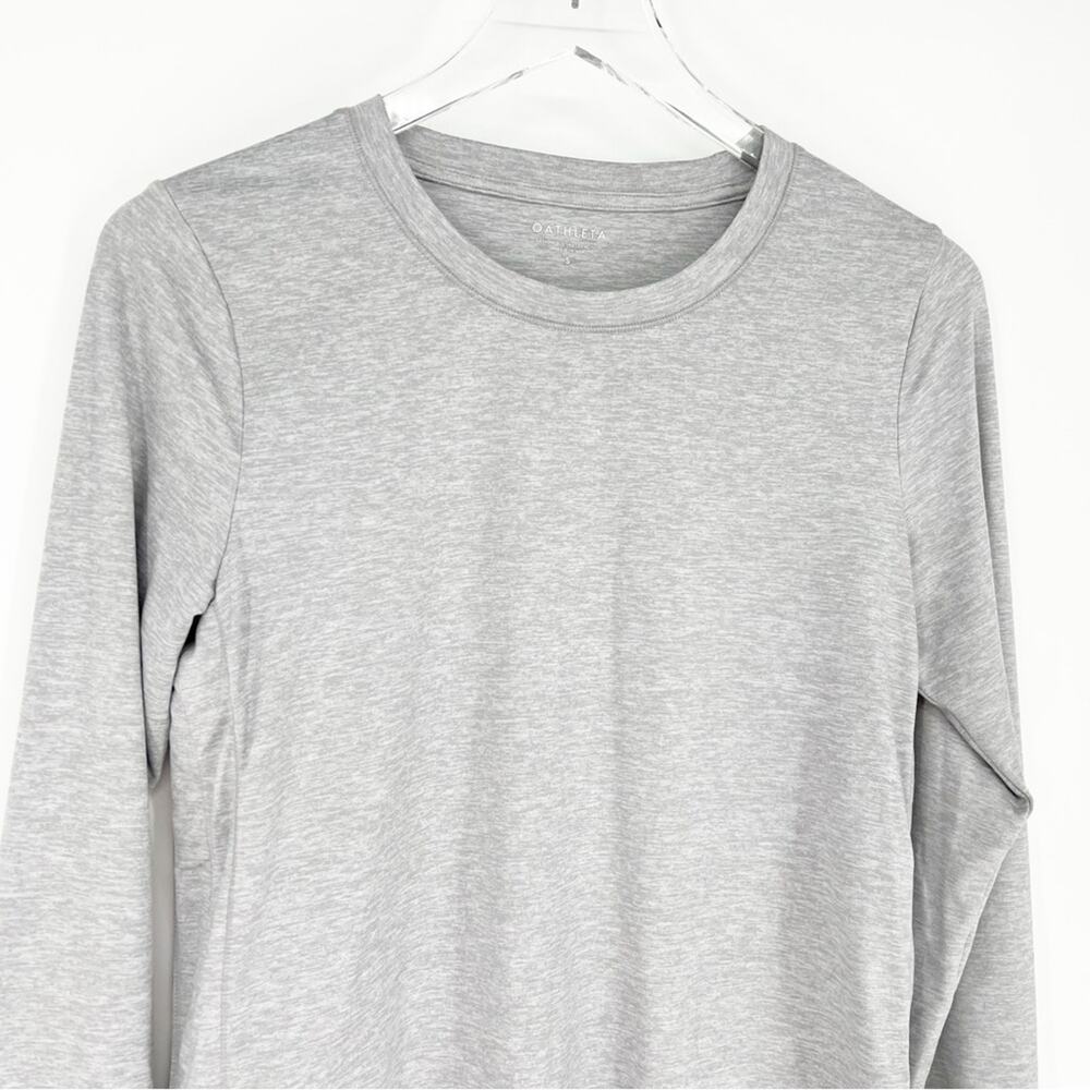Athleta Uptempo Long Sleeve Tunic Pullover S Grey‎ - Picture 4 of 8